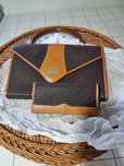 Bolsa com Carteira couro (original)
