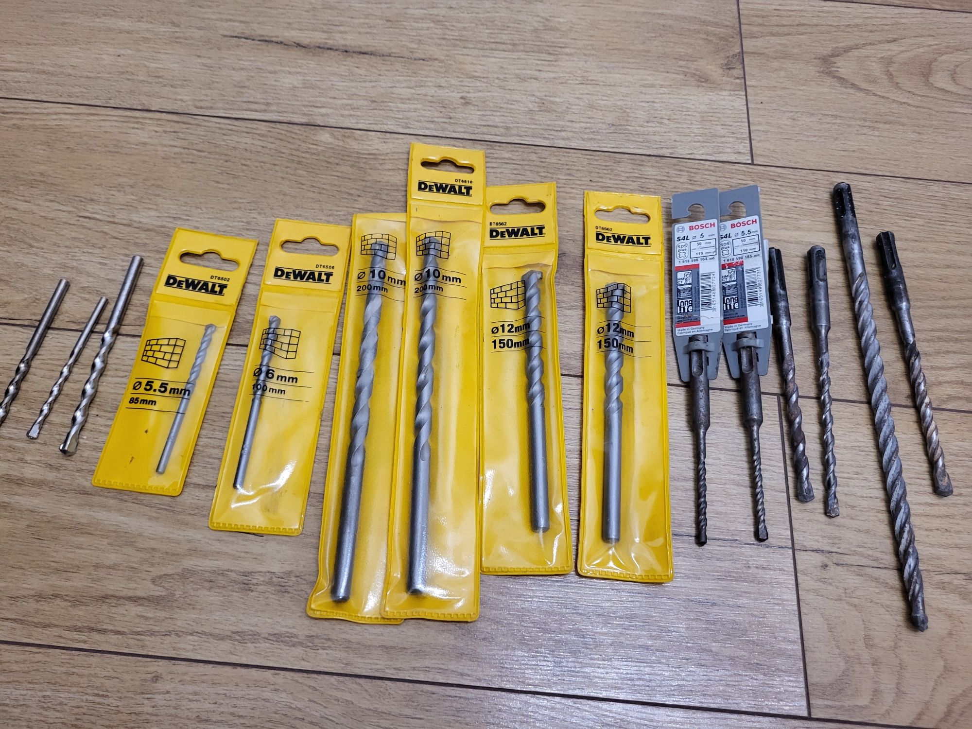 Wiertła do betonu, Dewalt, Bosch