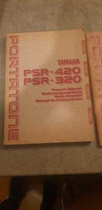 Podręcznik Yamaha PSR-420 , PSR 320