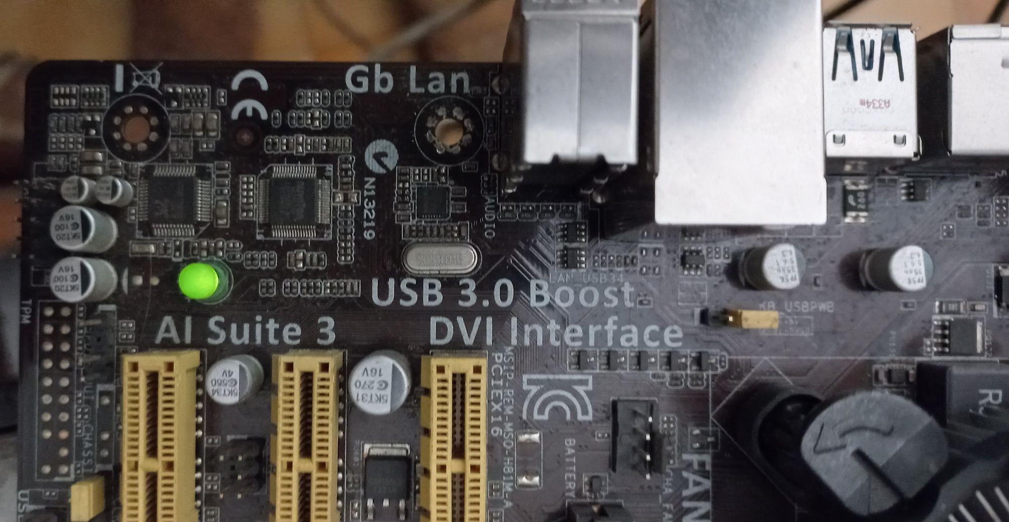 Conjunto de board Asus com Cpu Intel Core para montar pc