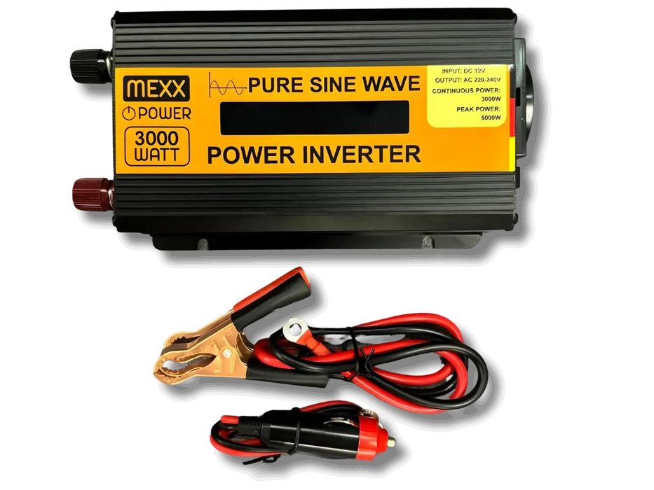 Інвертор чиста синусоіда 3000/6000 lcd