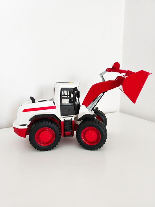 Duża koparka spychacz dla dziecka