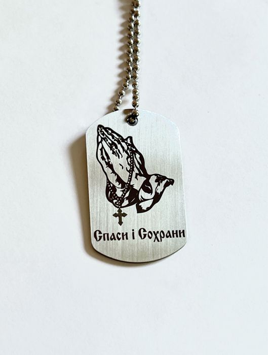 Жетон с фото. Жетон с гравировкой. Армейский жетон