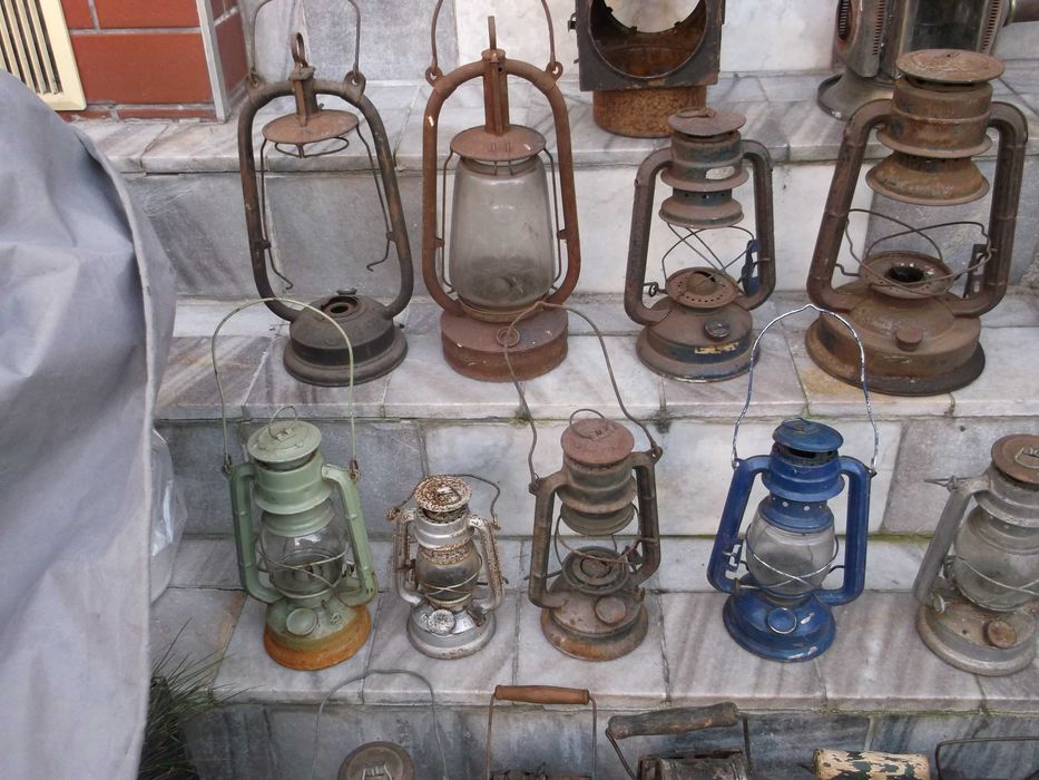 przedwojenne lampy naftowe