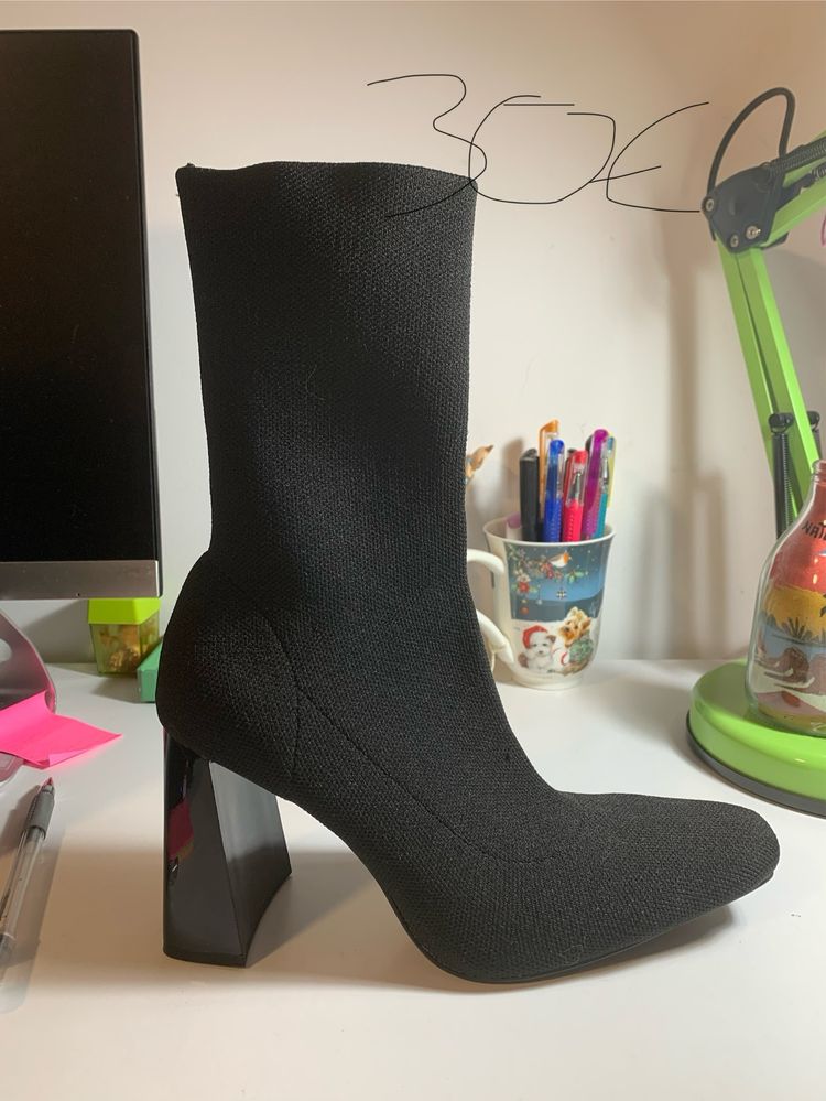 botas sapato alto