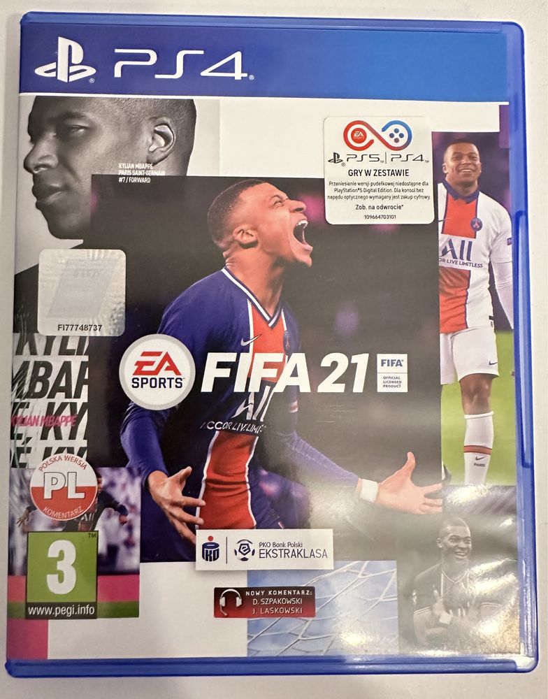 Battlefield 1 FIFA 21 FIFA 18 PS4