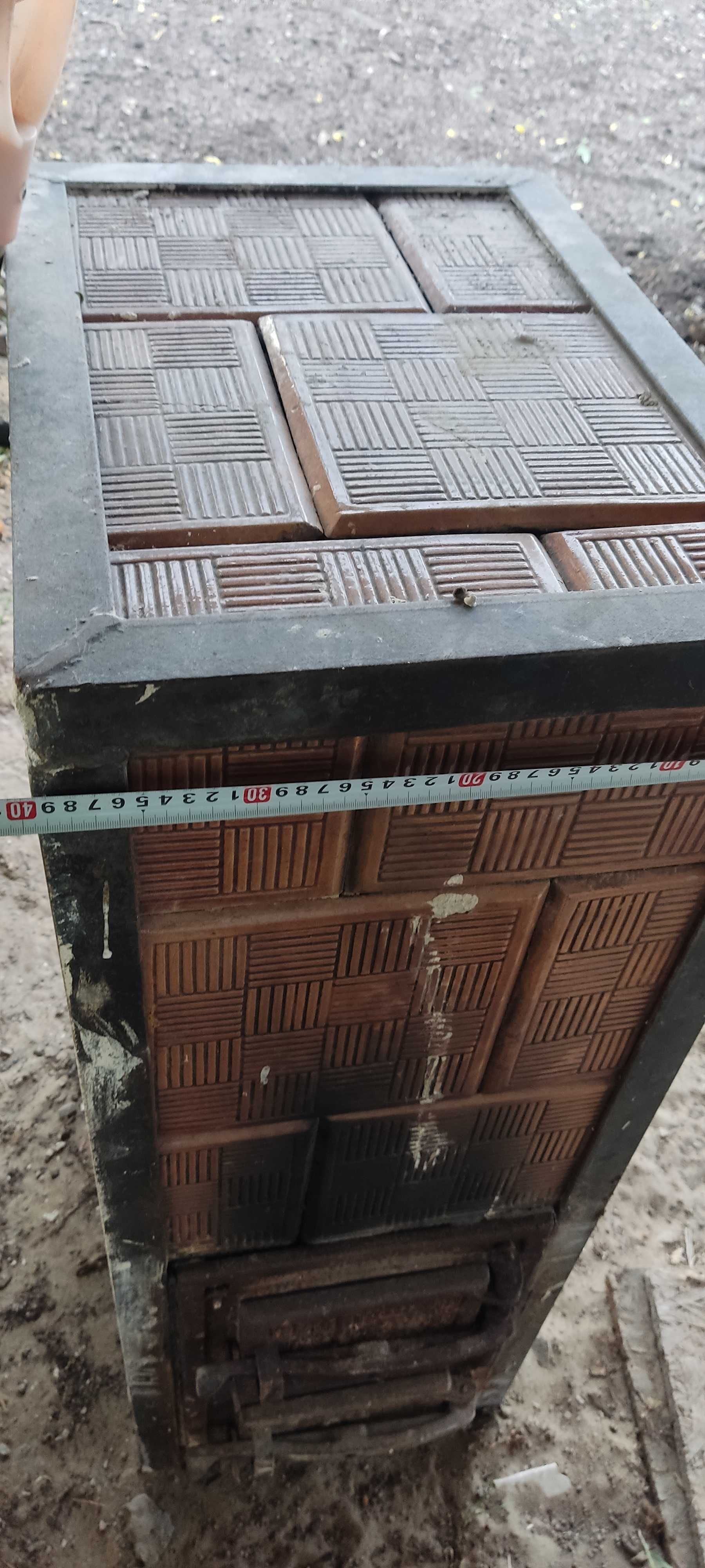 Piec kaflowy,do garażu,pod folie itp.masywny