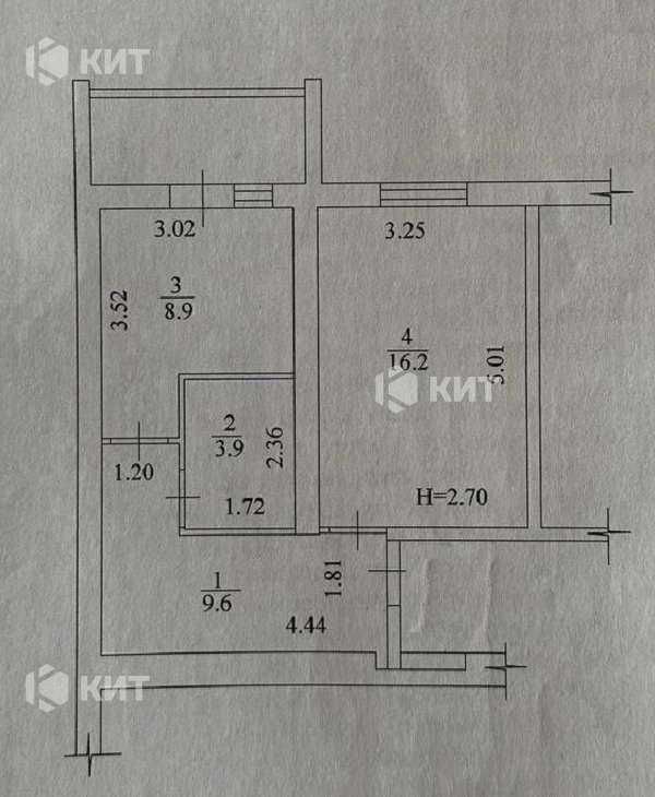 Здам 1кімн. 40м2, ХТЗ, ЖК Миру 4, (ЖК Мира 4 м. Индустриальная) 124178