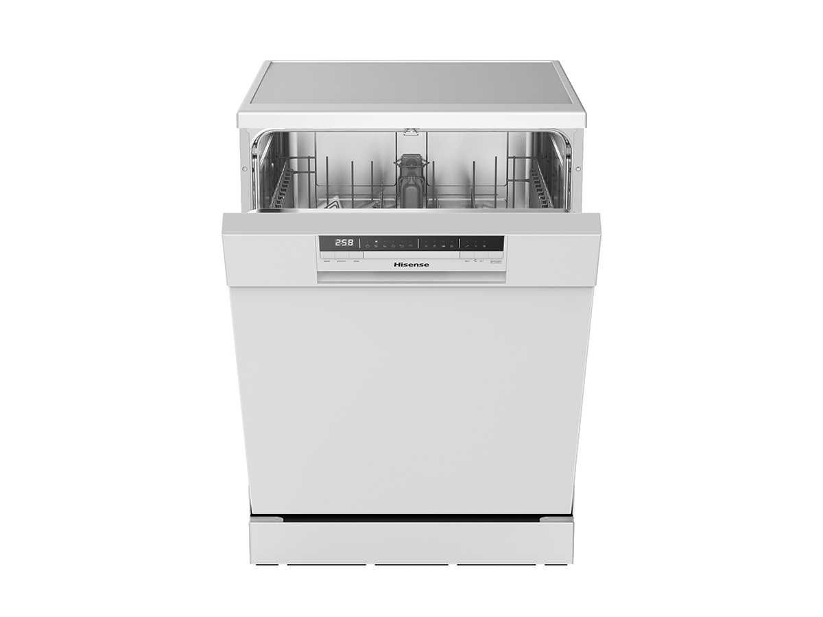 Hisense Machine in crockery - HS60240W. Fully Automated Dishwasher.