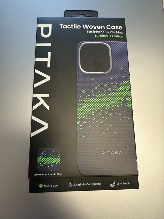чехол Pitaka Tactile Woven Case starpeak оригинал iphone 16 pro max