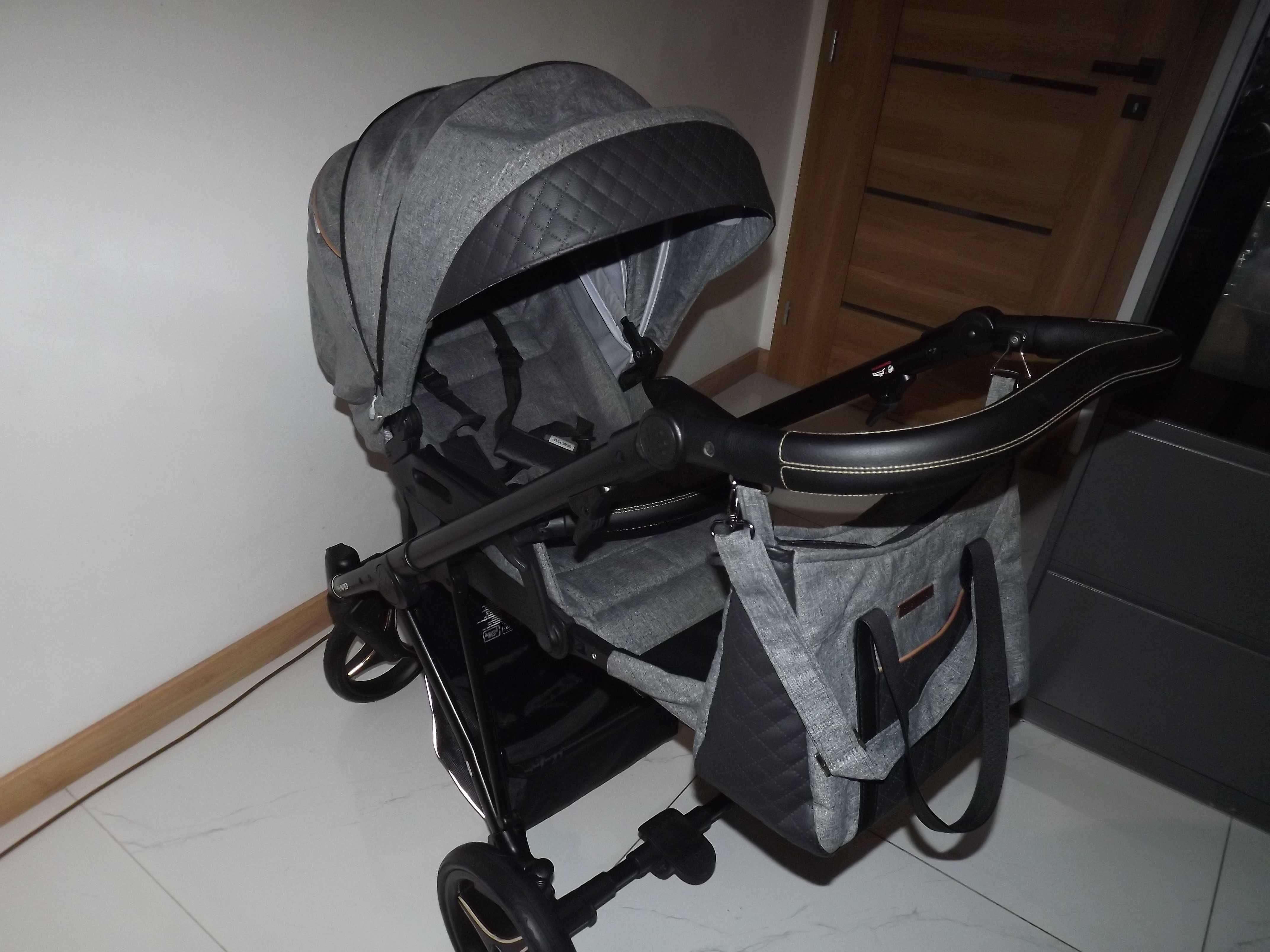 Bebetto flavio 3w1 Szary Cudowny Cybex /Inne zestawy w 1 Miejscu
