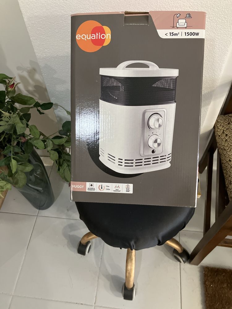 Aquecedor 360° pouquissimo uso