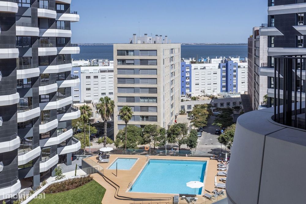 Apartamento T1 de luxo para arrendar no Parque das Nações Lisboa