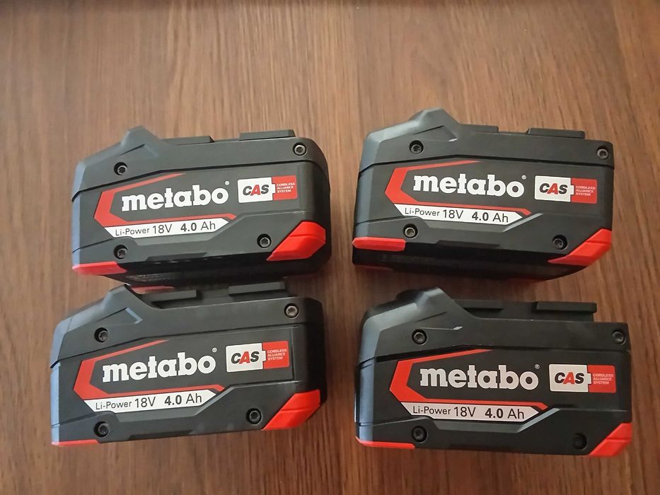 Metabo 18v dwie nowe baterie. Wysyłka gratis.
