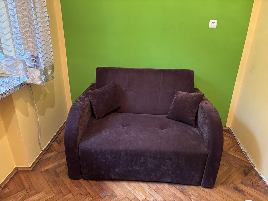 Fotel rozkładany amerykanka mała wersalka