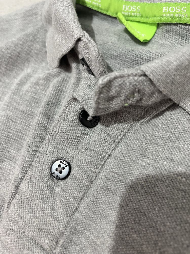 Hugo Boss r. S meski tshirt bluzka polo szara