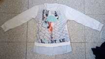 Camisola de menina 6-8 anos