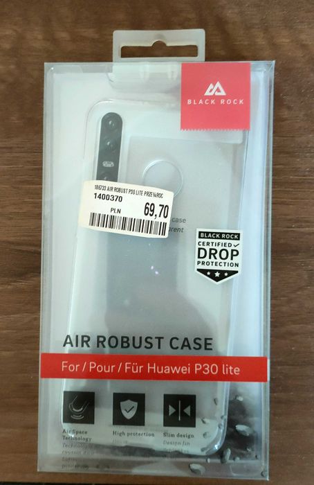 Etui BLACK ROCK Air Robust do Huawei P30 Lite Przezroczysty