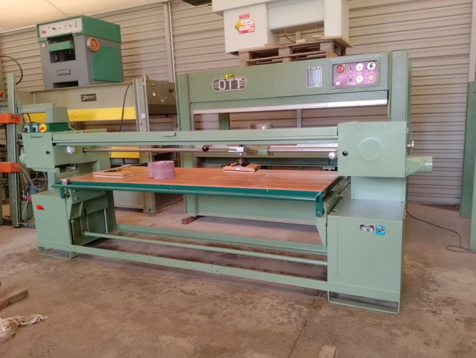 Szlifierka długotaśmowa Johannsen elektryczne podnoszenie