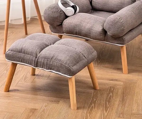 Розкладне відпочинкове крісло Uszak DIOR з підставкою для ніг Крісло