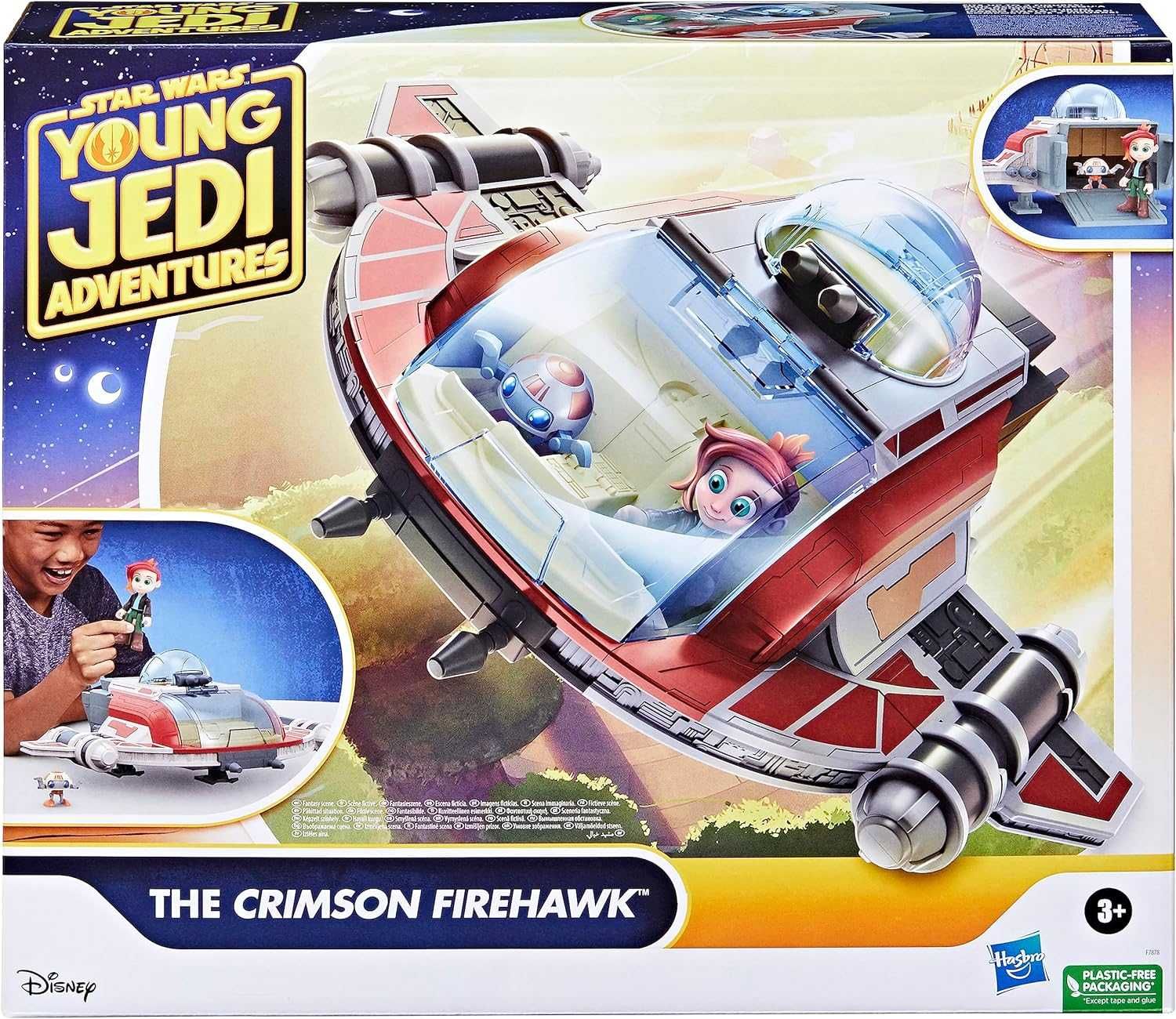 Star Wars Young Jedi Adventures Багряний вогняний яструб корабель