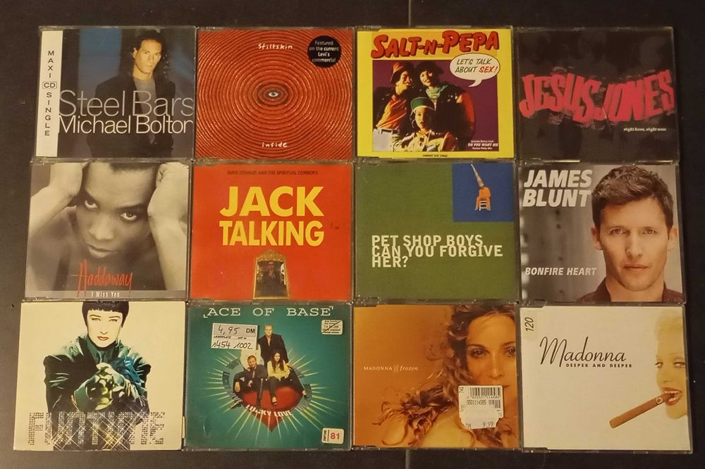 53 CD Singles (parte III) Pop/Rock (algumas raridades)