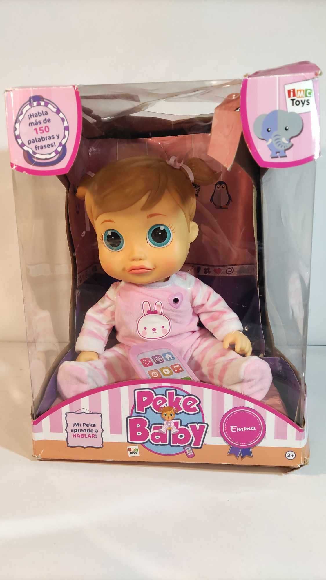 IMC TOYS lalka peke baby EMMA uczy się J.HISZPAŃSK