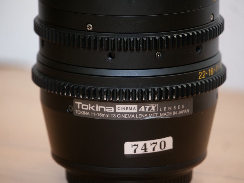 Obiektyw Tokina 11-16mm