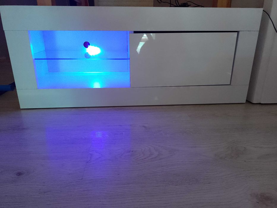 Szafka RTV  biała 100 cm