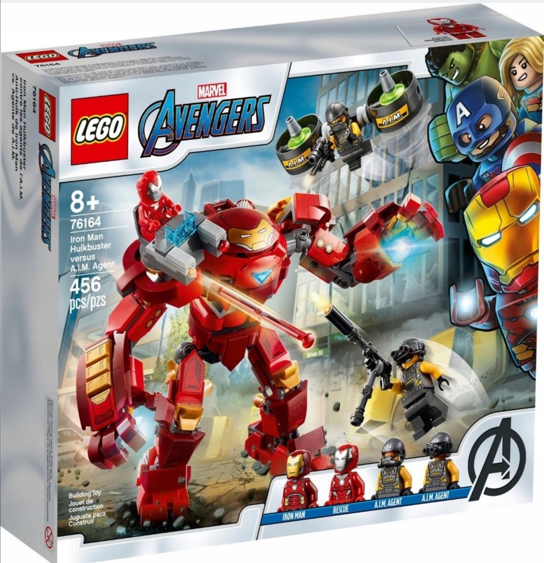 LEGO Marvel Super Heroes 76164 - Hulkbuster Iron Mana kontra agenci