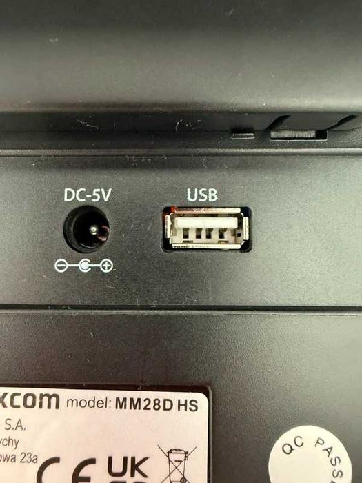 Telefone fixo Maxcom MM28D HS - NOVO