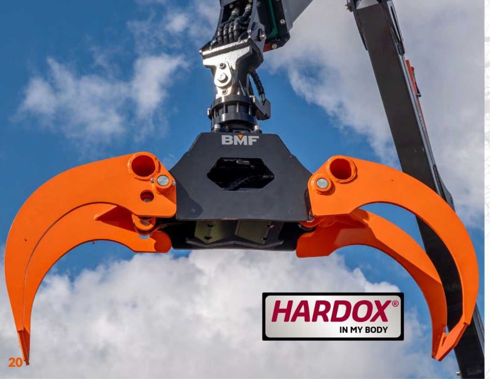 Chwytak do Drewna HDS Zurawia BMF 0.24 Hardox 1.3m Przyczepa Leśna New