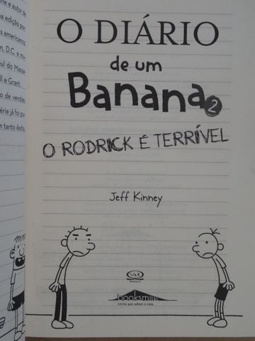 O Diário de um Banana Nº 2 - O Rodrick é Terrivel de Jeff Kinney