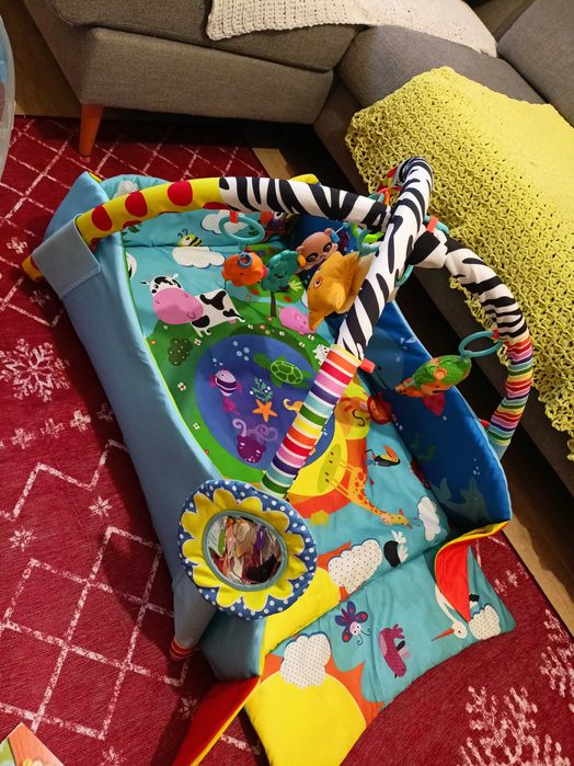 Mata edukacyjna Lionelo Robby / Interaktywna / 180x200 cm