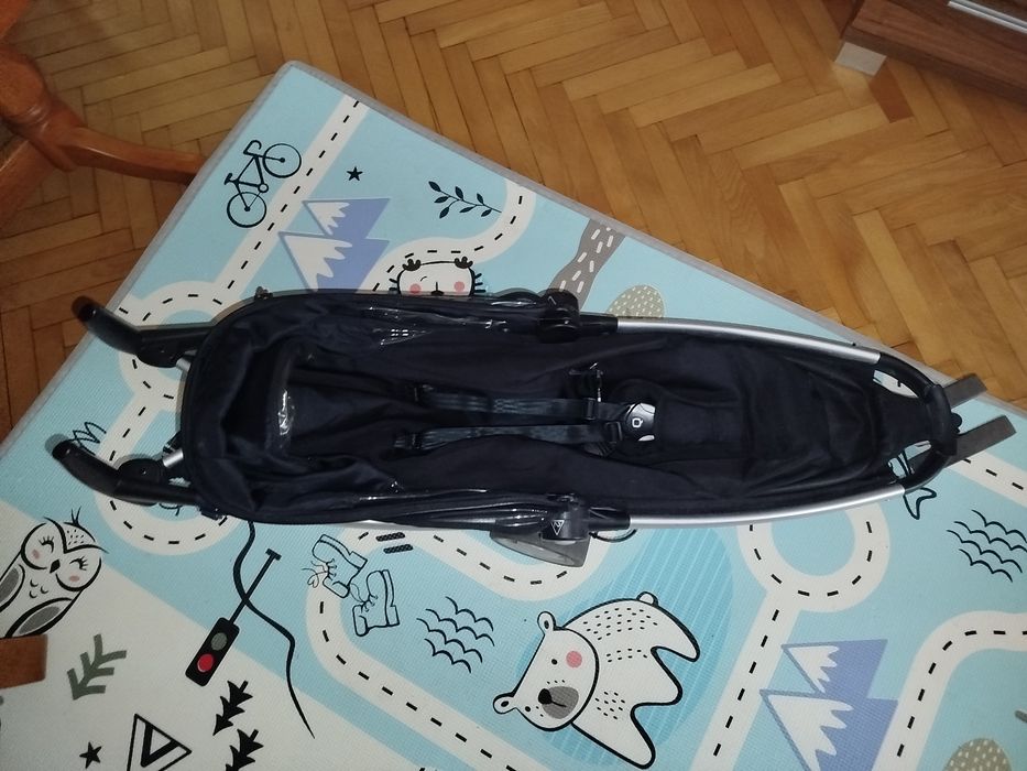 Wózek Spacerówka Trójkolowa Dziecięcy Quinny Zapp Czarny