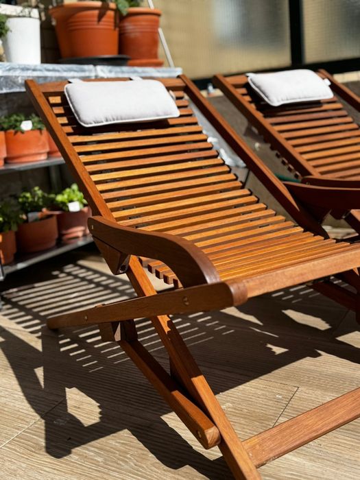 Espreguiçadeira / Cadeira de jardim dobrável