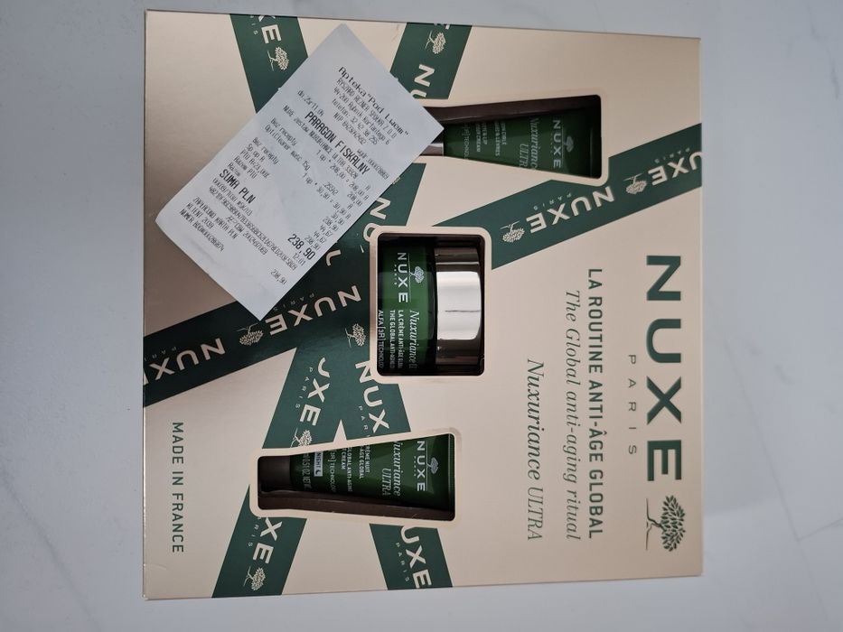 Nuxe zestaw Nuxuriance ultra krem na dzień noc pod oczy