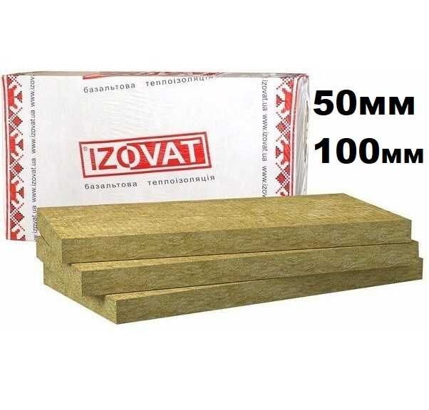 Мінвата ISOVER, Ursa, ROCKWOOL, Izovat, knauf naturoll 50,100,150мм