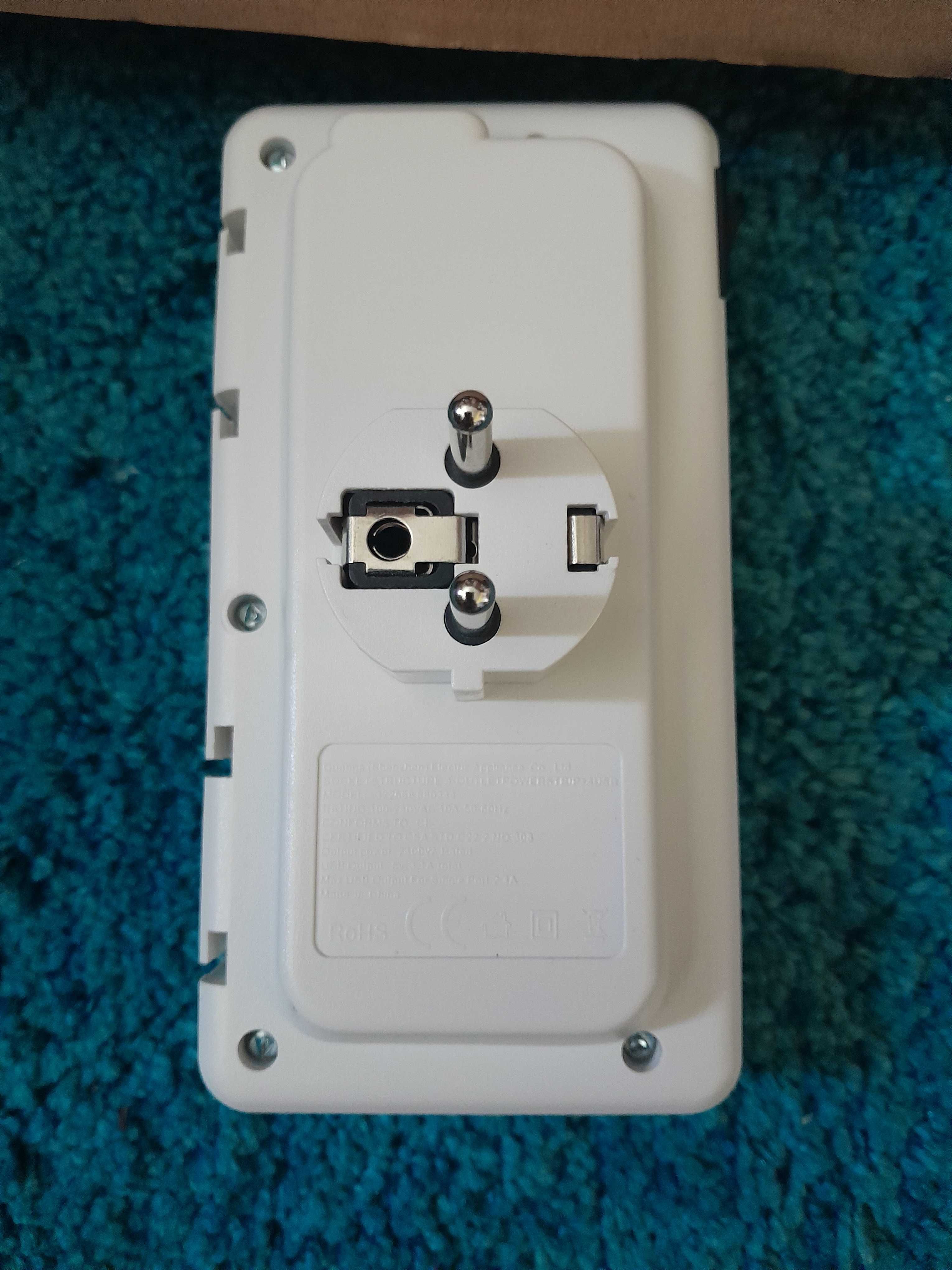 Gniazdo zasilacz elektryczny z usb