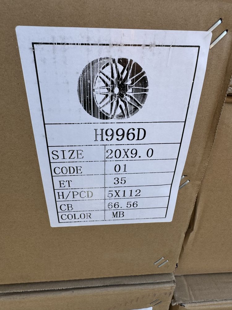 Диски Нові BMW X5 G05-06 5/112/R20