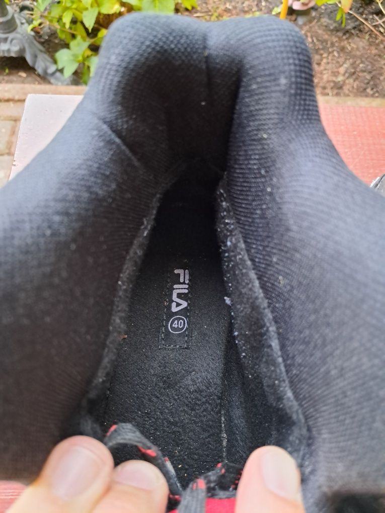 Buty FILA 40 JAK NOWE traperki jesień zima 24 cm