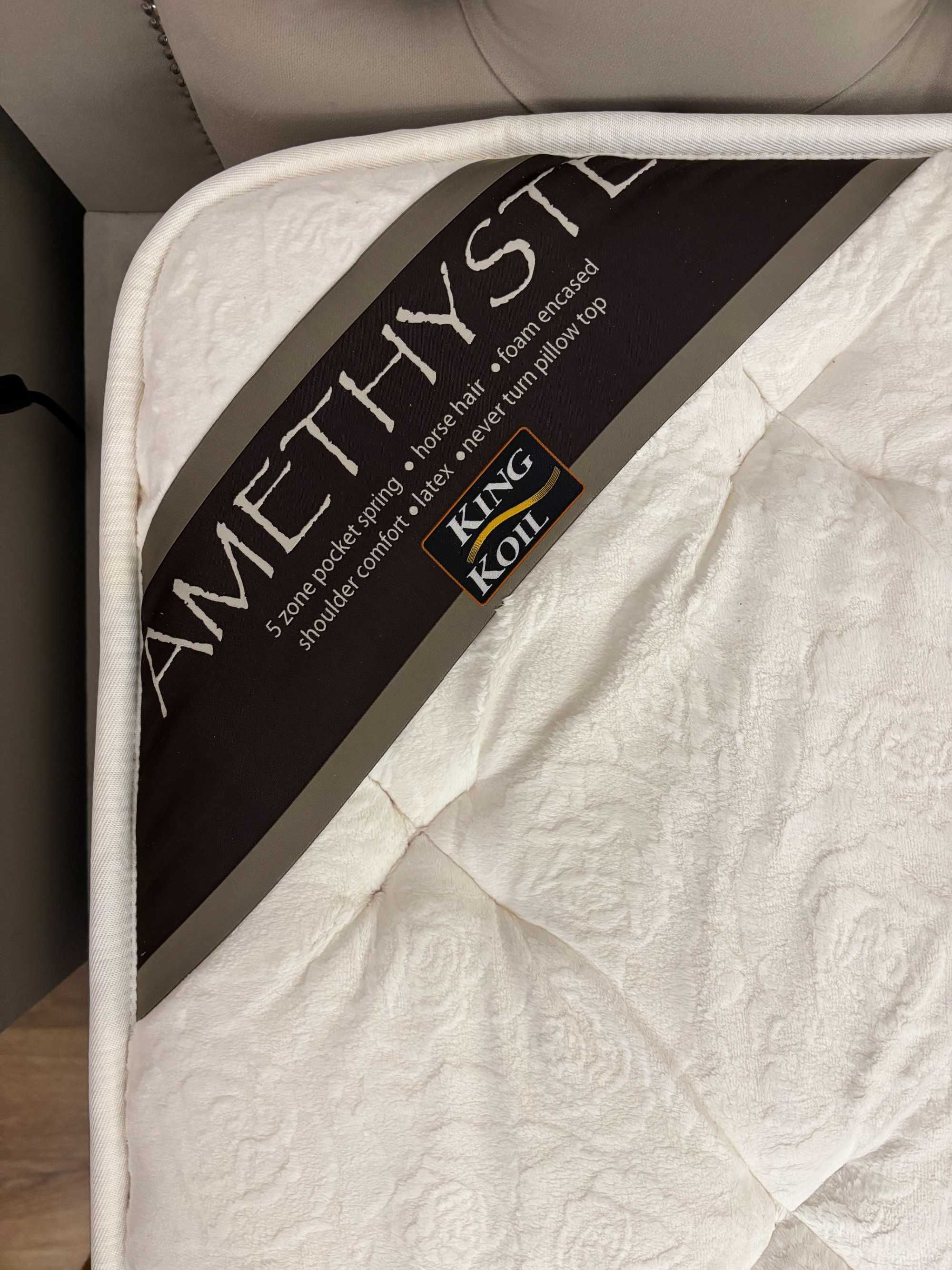 Luksusowy, amerykański materac Amethyste firmy King Koil