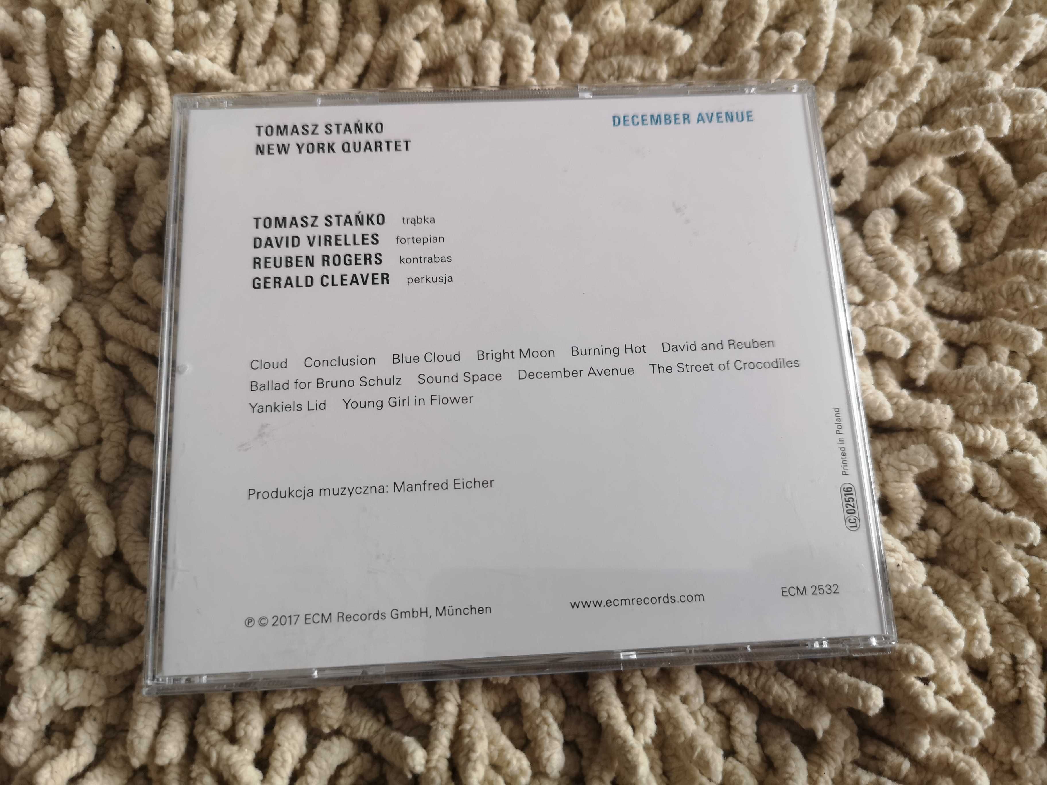 (CD) Tomasz Stańko New York Quartet - December Avenue | 2017 | Jazz
