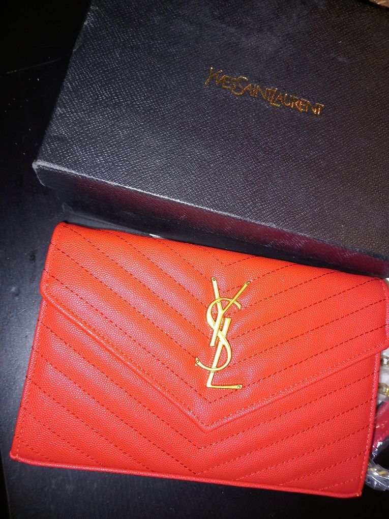 Mala YSL Vermelho