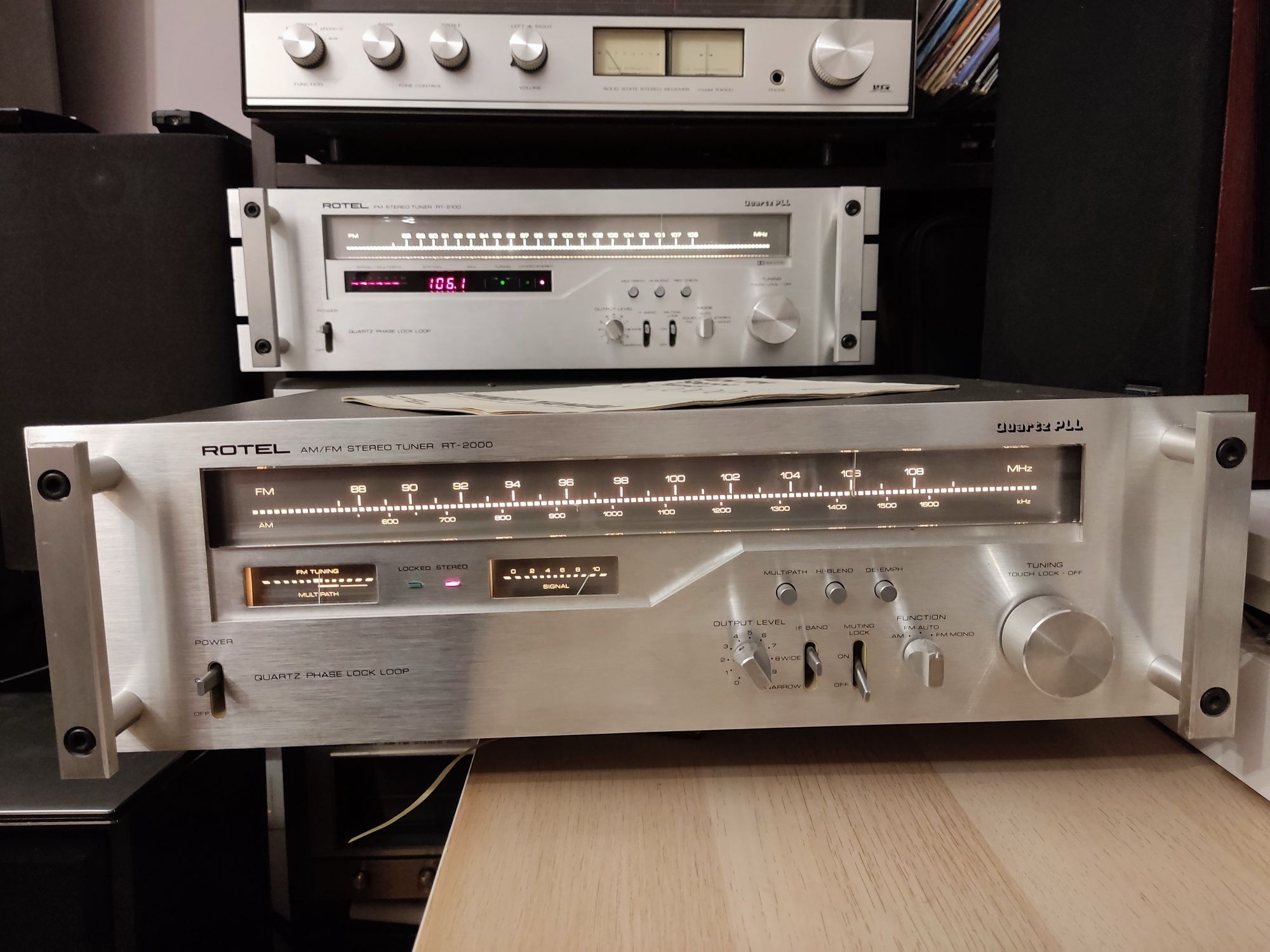 Rotel RT-2000 genialny tuner analogowy I piękny I unikat I instrukcja