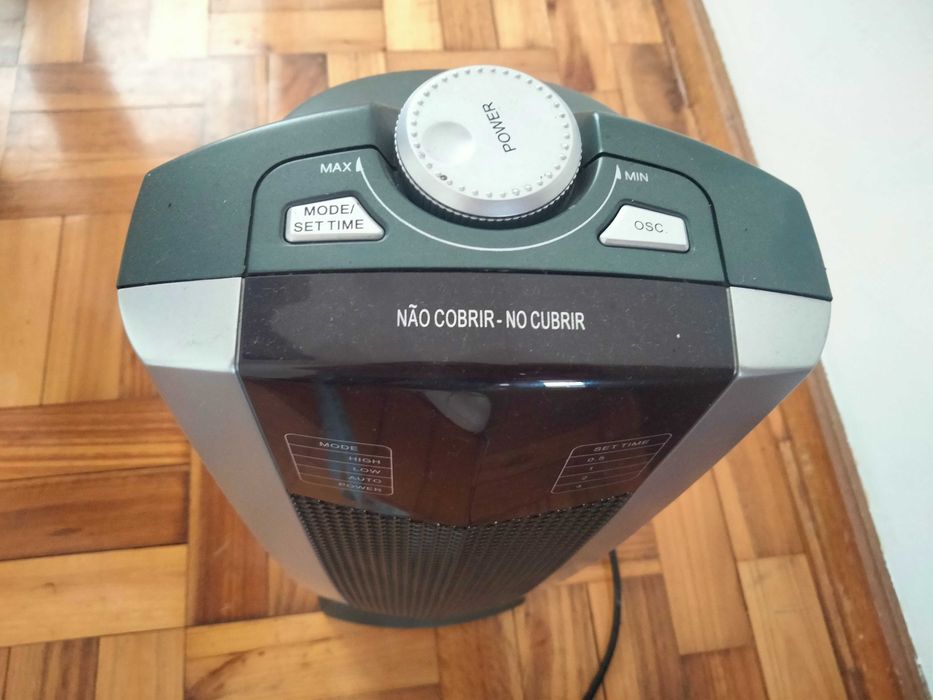 Termoventilador FLAMA | 4 Níveis de Potência | Aquecimento Imediato