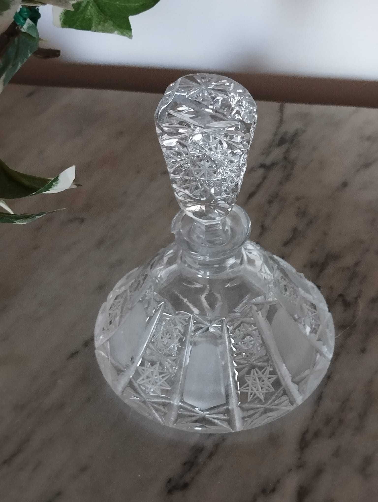 Frasco de Perfume em Cristal Antigo