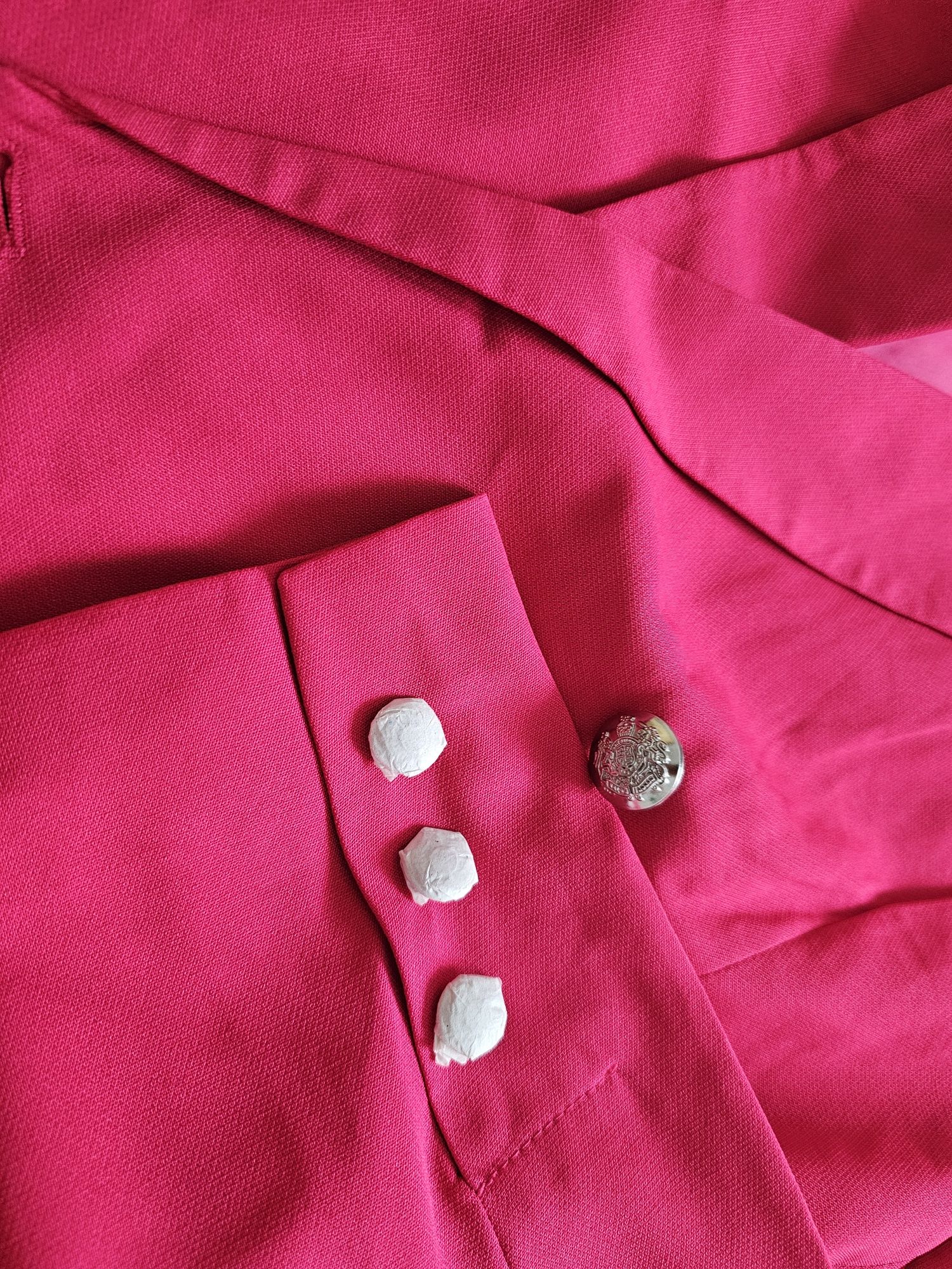 Nowy z metką żakiet marynarka regular fit XL fuksja