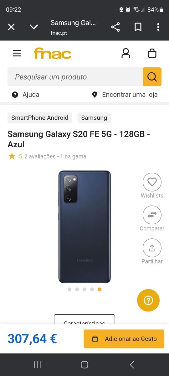Samgung galaxy s20 fe 5g