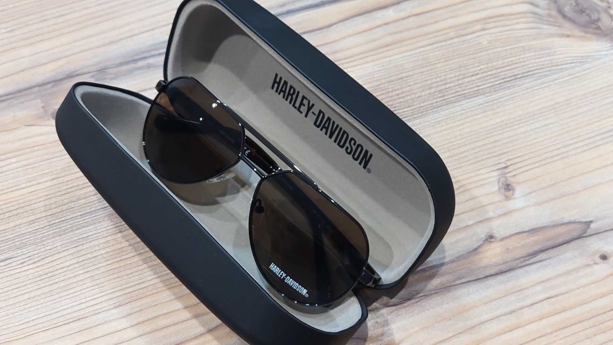 Męskie duże   okulary -piloty HD-0931X  od Harley Davidson! XXL